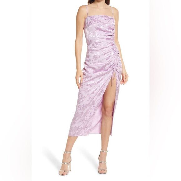 SAYLOR Gardenia Floral Embroidered Midi Dress - Picture 1 of 9